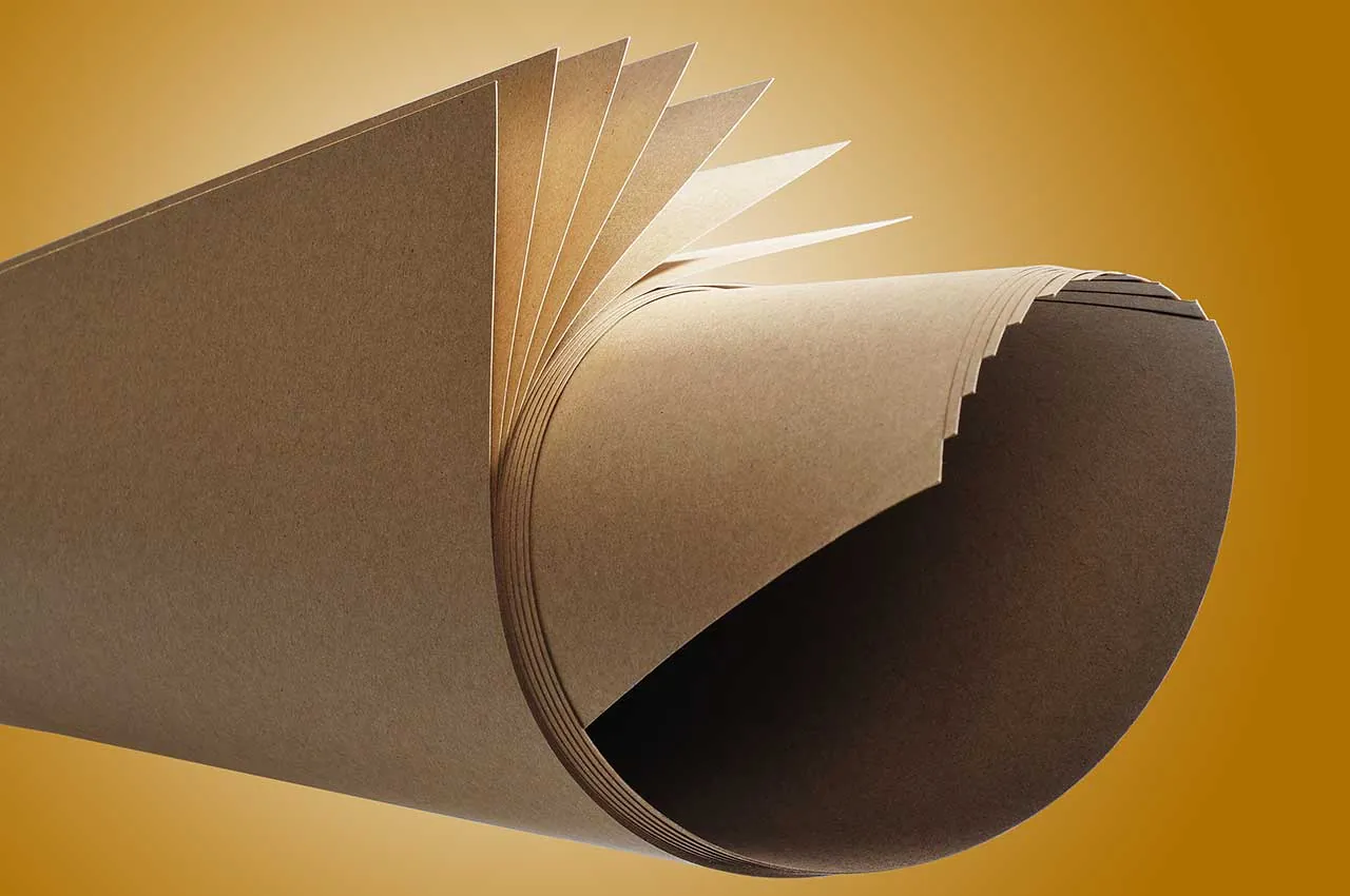 Kraft paper roll