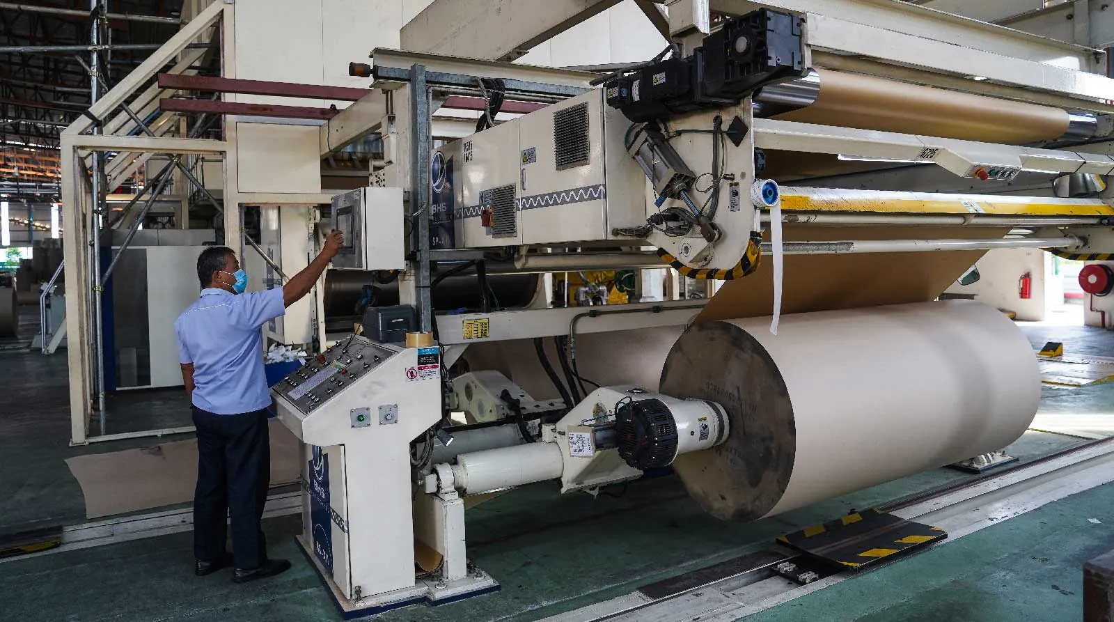 A Muda operator at the rewinder